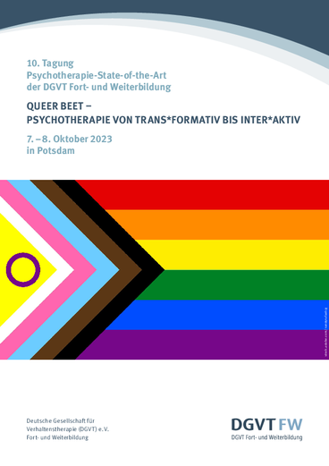 Flyer - DGVT Tagung - Psychotherapie-State-of-the-Art